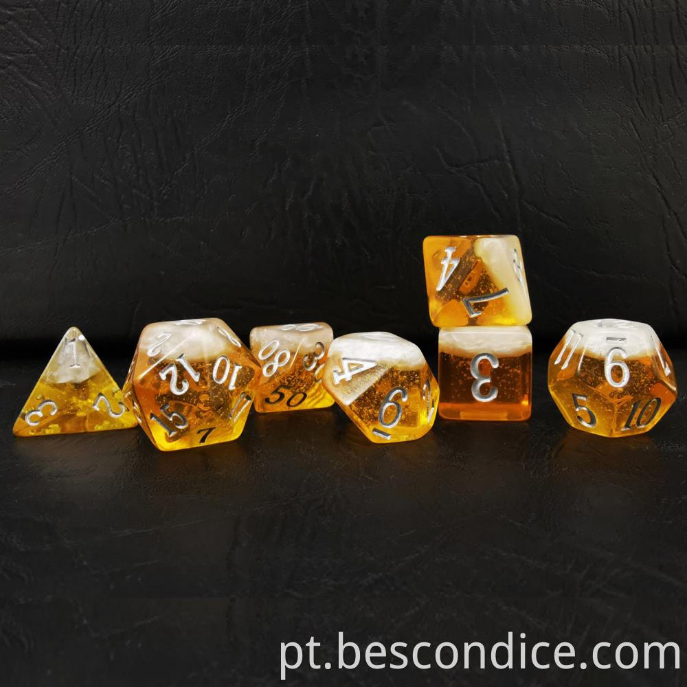 Beer Role Playing Game Dice Set 1